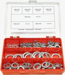 nordlock sortiment, nord-lock srtiment, nord lock, m6-m20