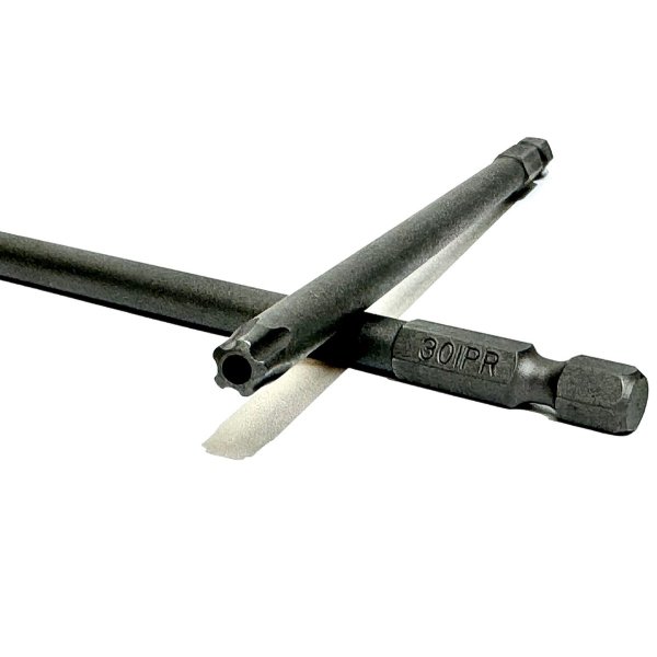 Zoom bild av bits ipr, torx fem kant, 5 kant, 5kant, som torx fast fem kant