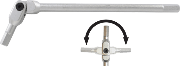 Zoom bild av Insexnyckel 4mm-10mm HEX-PRO