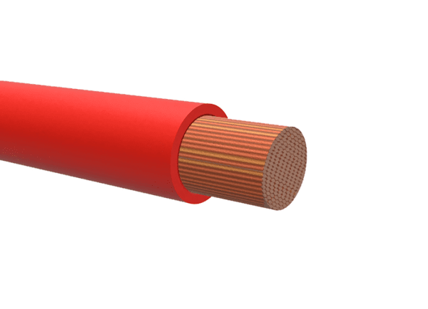 Zoom bild av KABEL RKUB 1X1,5mm² RÖD, PLASTBOBIN 50M