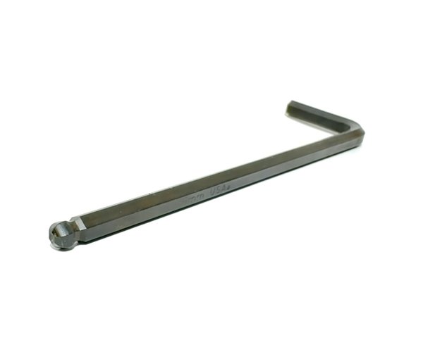 Zoom bild av sexkantnyckel kula, sexkantnyckel lång, insexnyckel